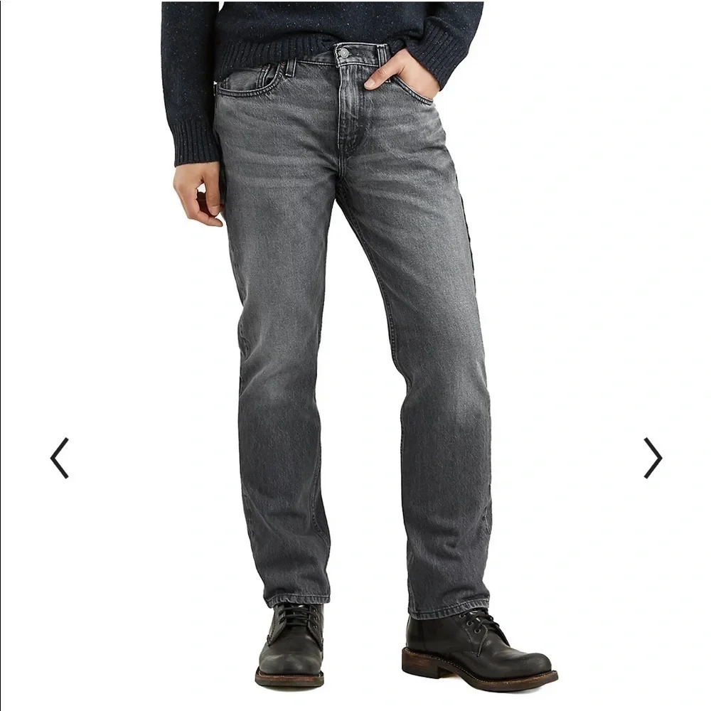 NWT Levi’s 514 Stretch Straight- fit jeans black